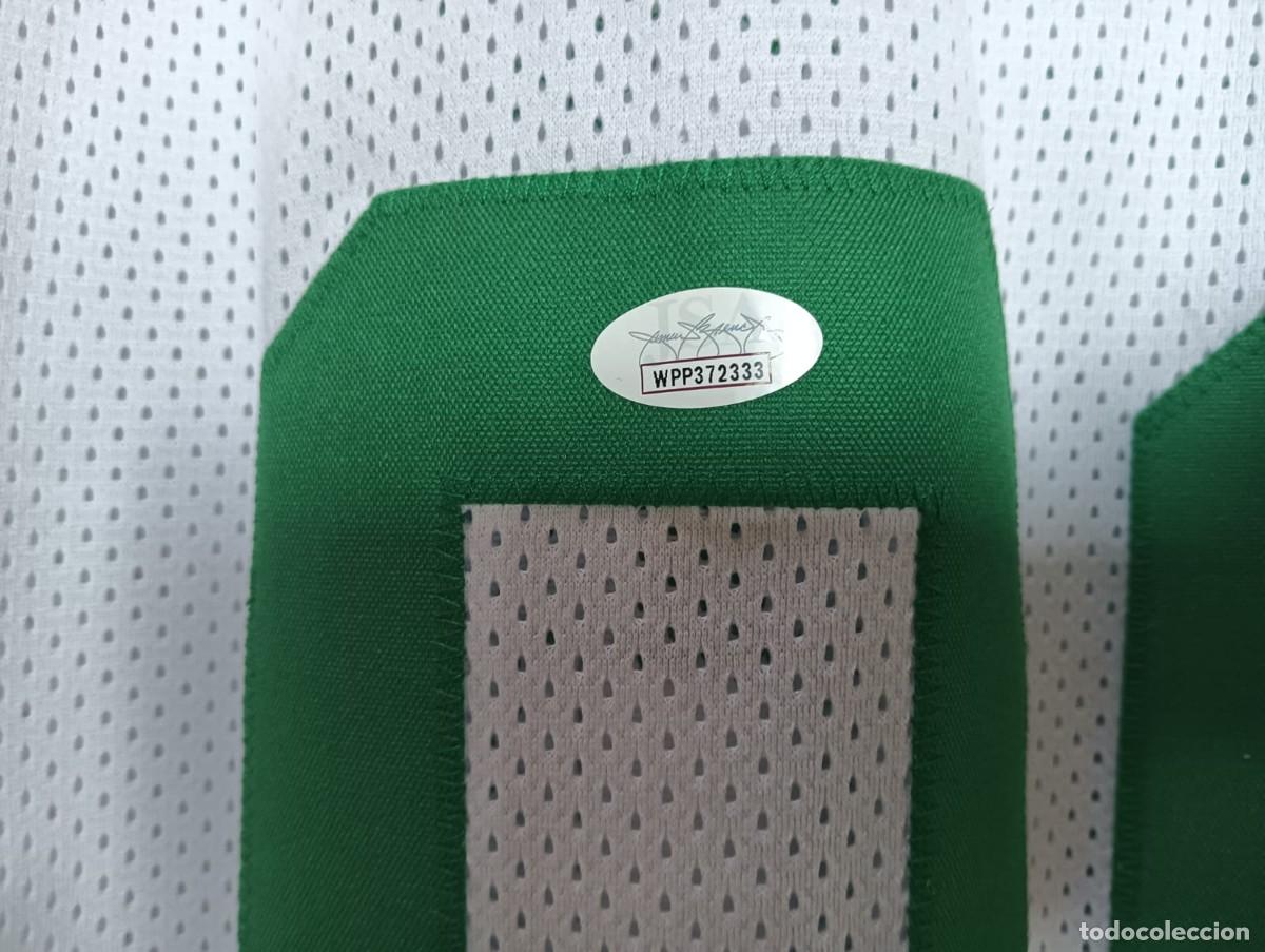Coleccionismo deportivo: ROBERT PARISH signed BOSTON CELTICS Jersey JSA &rdquo;HOF 2003&rdquo; - Foto 4