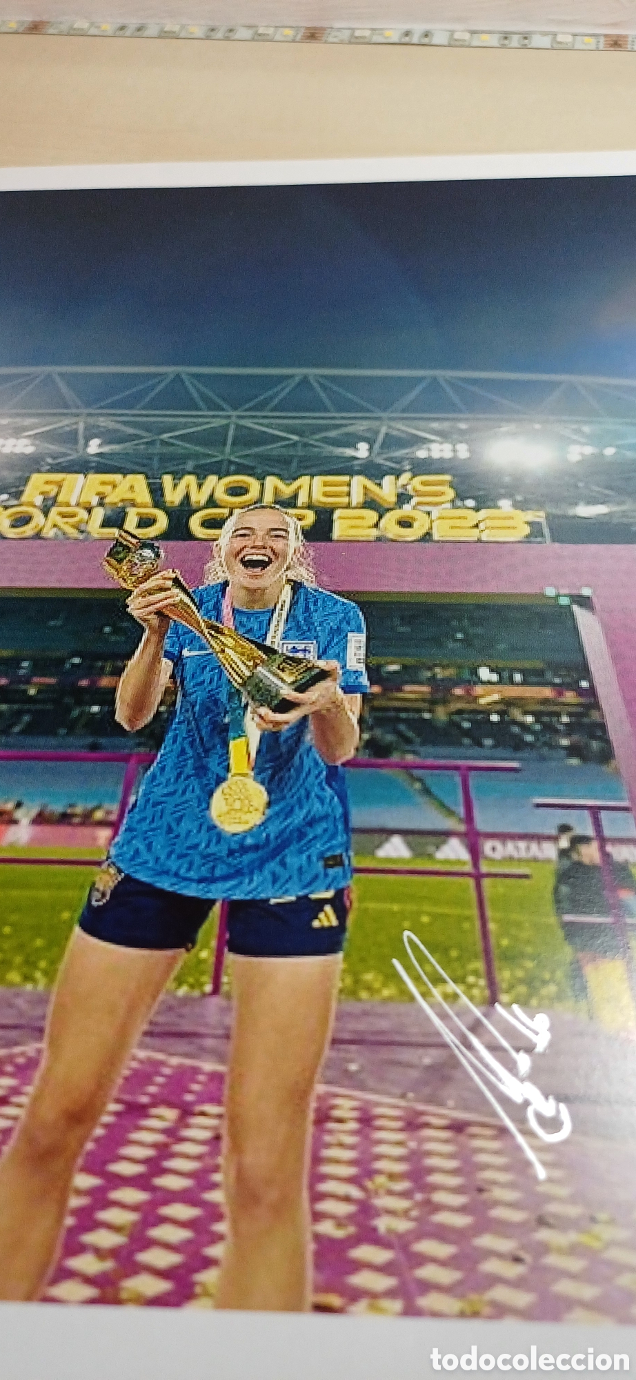 Coleccionismo deportivo: Aut&oacute;grafo Maria P&eacute;rez - Foto 2