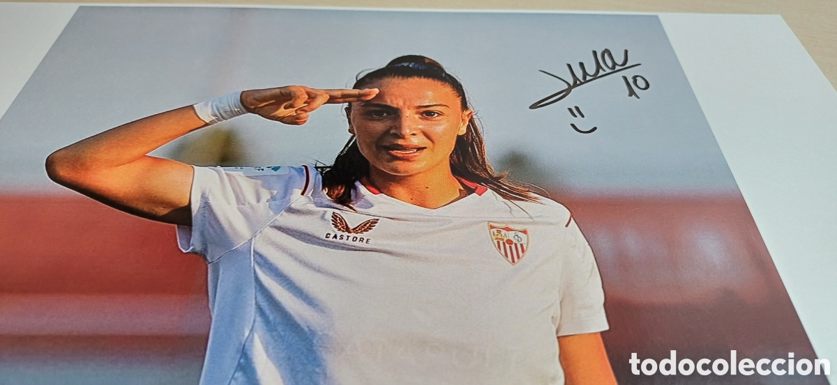 Coleccionismo deportivo: Aut&oacute;grafo Inma Gabarro - Foto 2