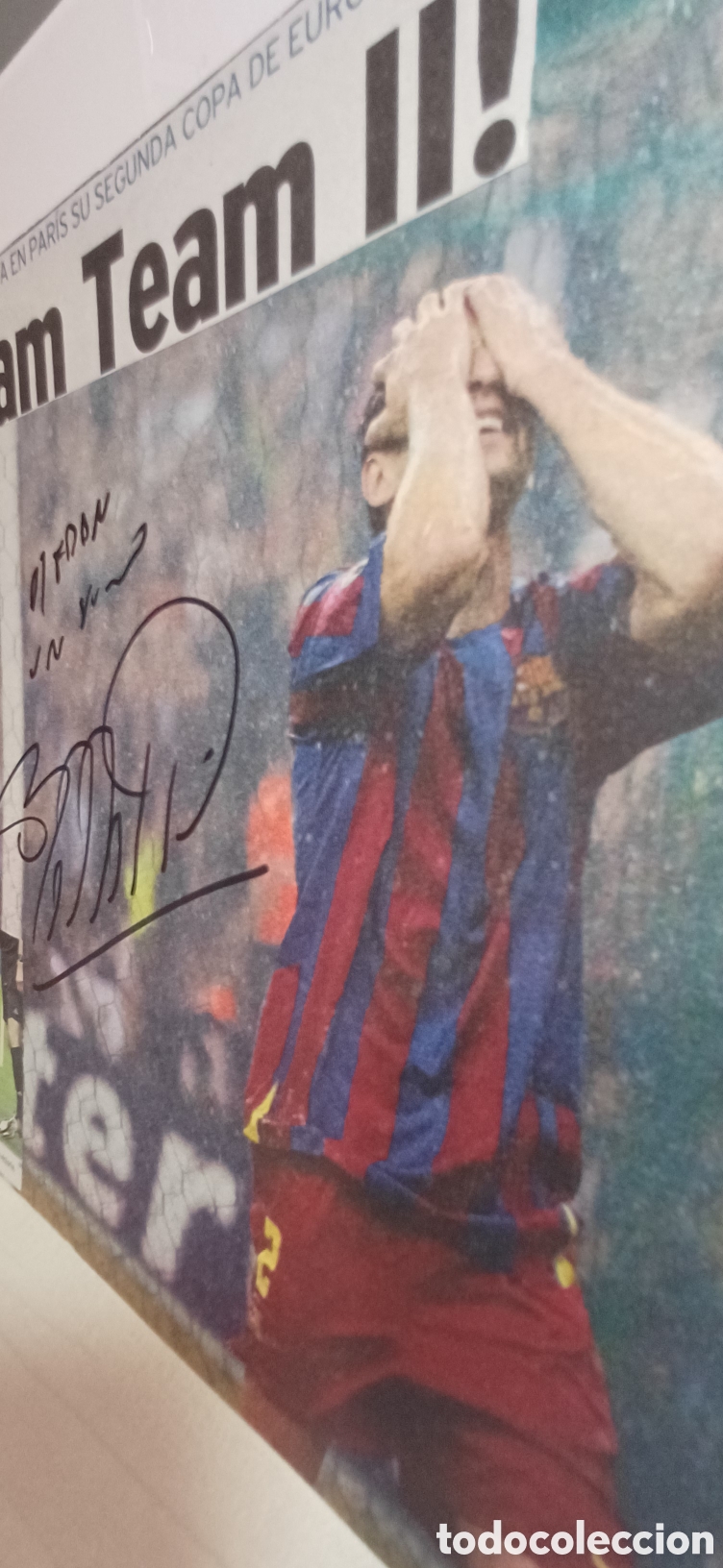 Sammelleidenschaft Sport: Aut&oacute;grafo Belletti FCBarcelona
