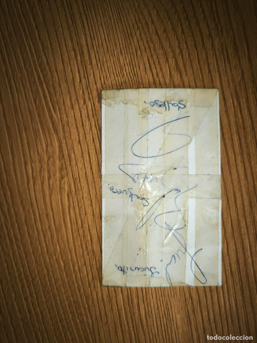 Coleccionismo deportivo: Autografos Real Madrid a&ntilde;o 1985 - Foto 2