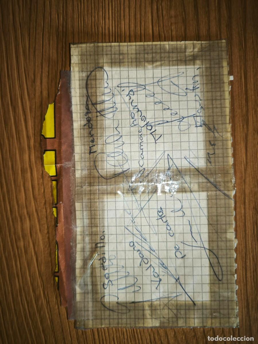 Coleccionismo deportivo: Autografos Real Madrid a&ntilde;o 1985 - Foto 3