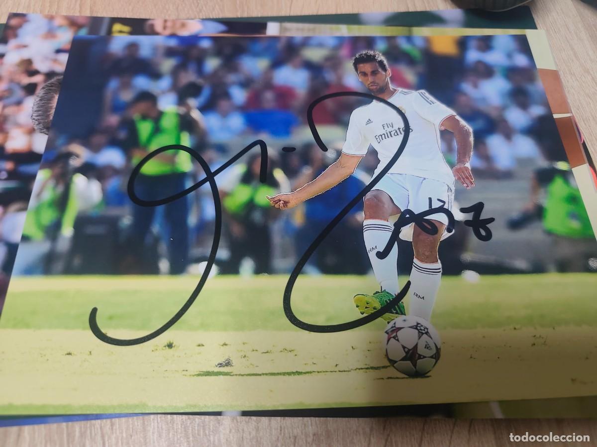 Coleccionismo deportivo: Fotograf&iacute;a Real Madrid Firmada Arbeloa