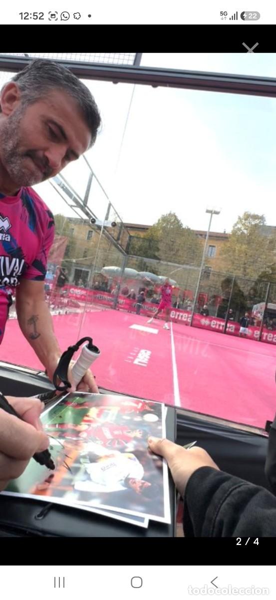 Coleccionismo deportivo: Aut&oacute;grafo de Christian Panucci - Foto 2