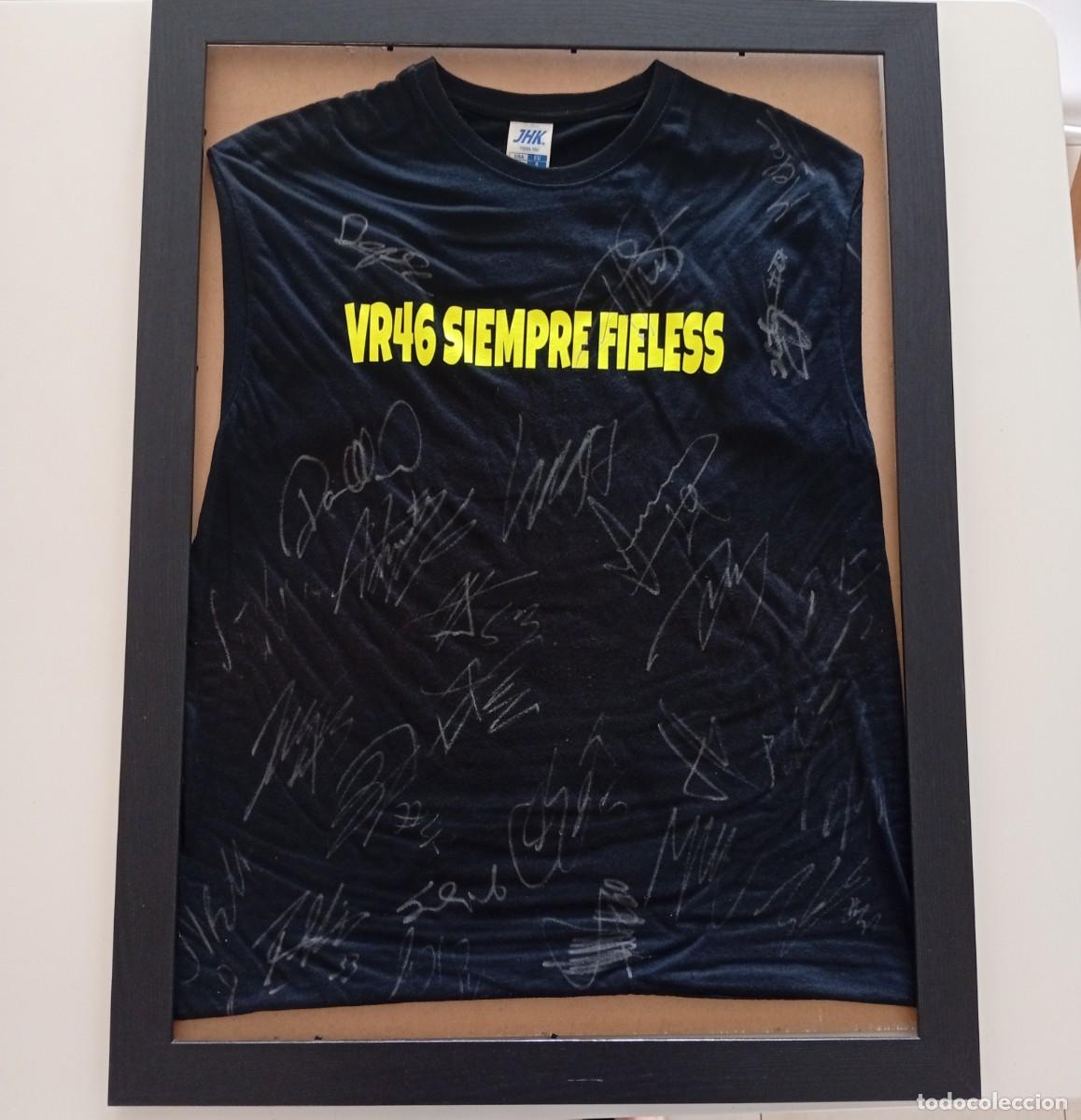 Coleccionismo deportivo: Camiseta firmada pilotos motogp 2017 GP Catalu&ntilde;a