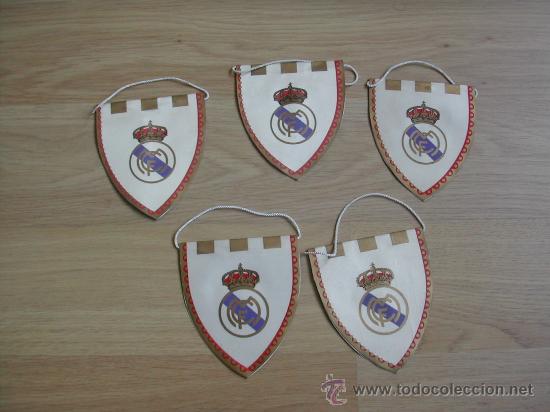 Coleccionismo deportivo: Banderines del Real Madrid - Foto 2