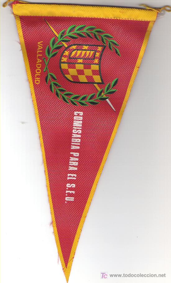 Coleccionismo deportivo: BANDERIN COMISARIA PARA S.E.U. - Foto 1