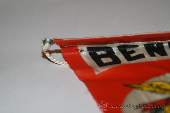 Coleccionismo deportivo: BANDERIN DEL  BENFICA - Foto 3