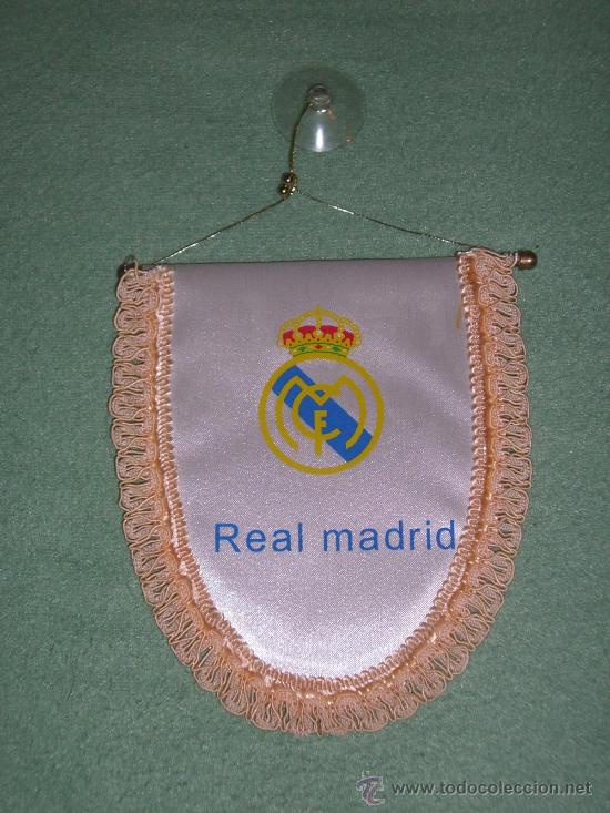 Coleccionismo deportivo: Bander&iacute;n Real Madrid - Foto 1