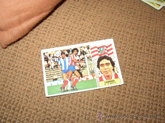 Coleccionismo deportivo: Liga 86-87 CABRERA - Foto 1
