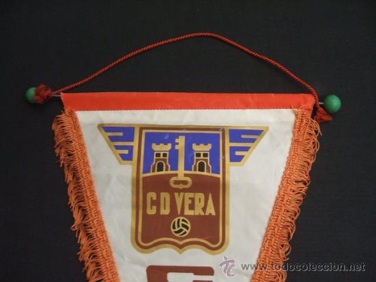 Coleccionismo deportivo: BANDERIN - C.D. VERA - - Foto 2