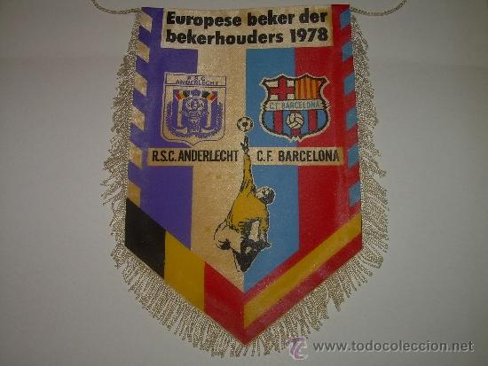 Coleccionismo deportivo: BANDERIN FUTBOL CLUB BARCELONA ....COPA DE EUROPA....1978 - Foto 4 - 31394397