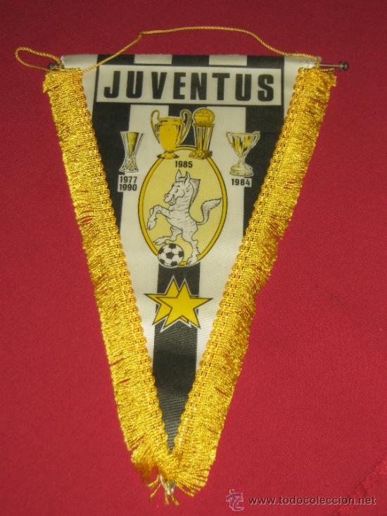 Coleccionismo deportivo: BANDERIN DE LA JUVENTUS - Foto 1
