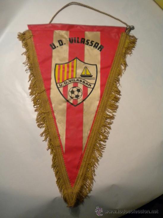 Coleccionismo deportivo: banderin de u.d.vilassar. - Foto 1