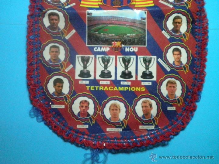 Banderin FC Barcelone 1994-1995 – Grand Et Ancien, Tetracampeon