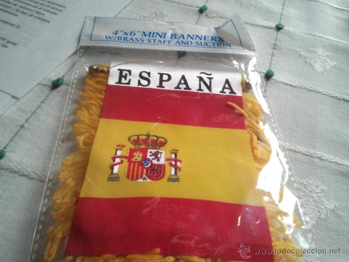 Coleccionismo deportivo: bANDERIN ESPA&Ntilde;A - Foto 1