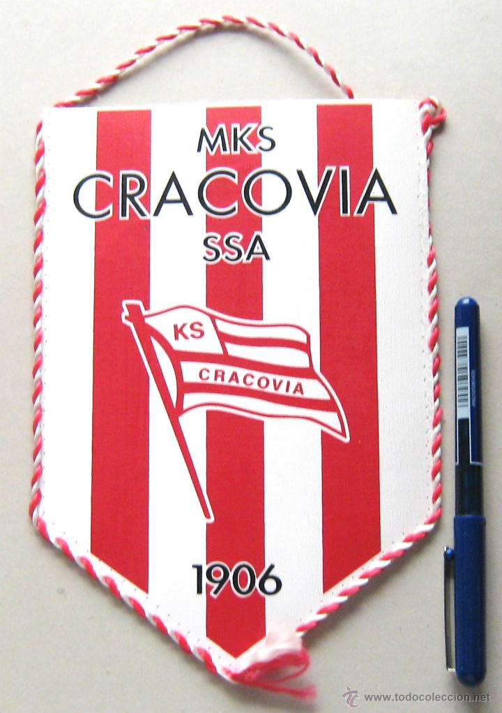 KS Cracovia Krakow fanion vintage football banderin pennant wimpel 