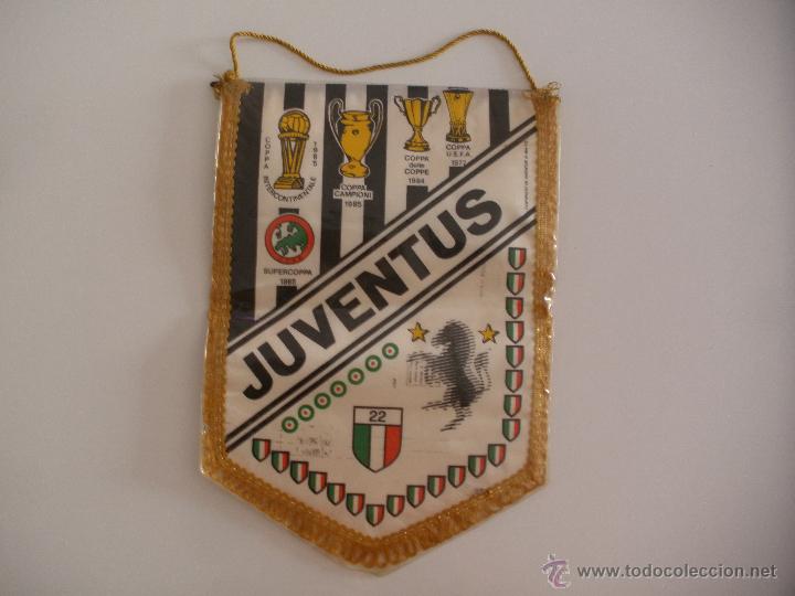 Banderin De La Juventus De Turin Años 80 Si Sold