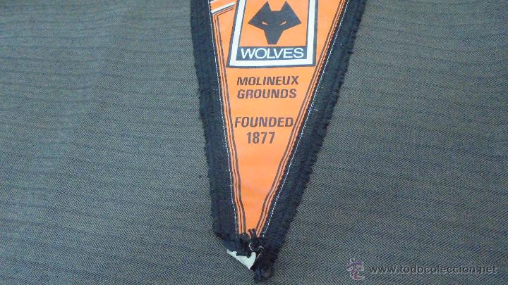 Coleccionismo deportivo: ANTIGUO BANDERIN - WOLVES - - Foto 4