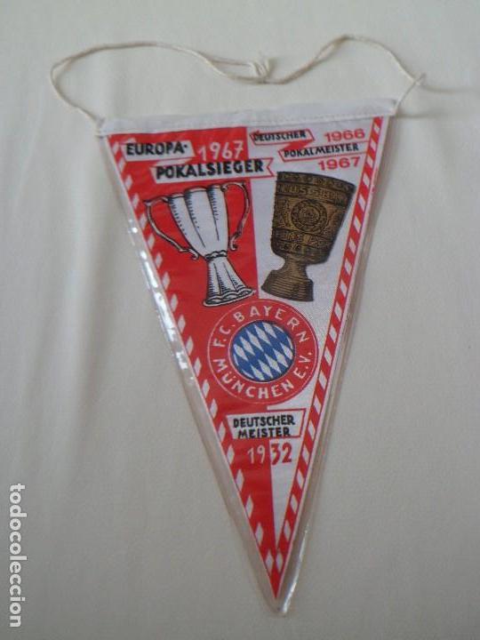 FC Bayern München Banderín de seda rojo/blanco I Fútbol