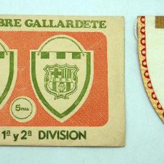 Coleccionismo deportivo: BANDERÍN FÚTBOL REAL CLUB DEPORTIVO LA CORUÑA SOBRE GALLARDETE. Lote 192468331