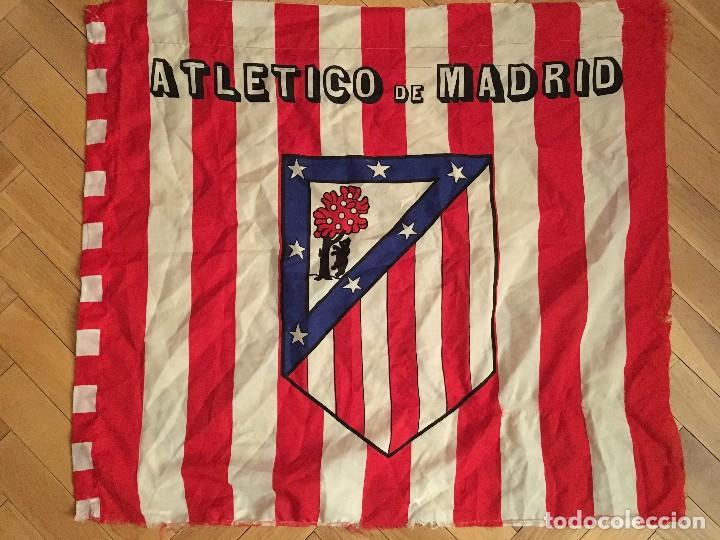 antigua bandera pañuelo at atletico madrid años - Buy Football flags and  pennants on todocoleccion