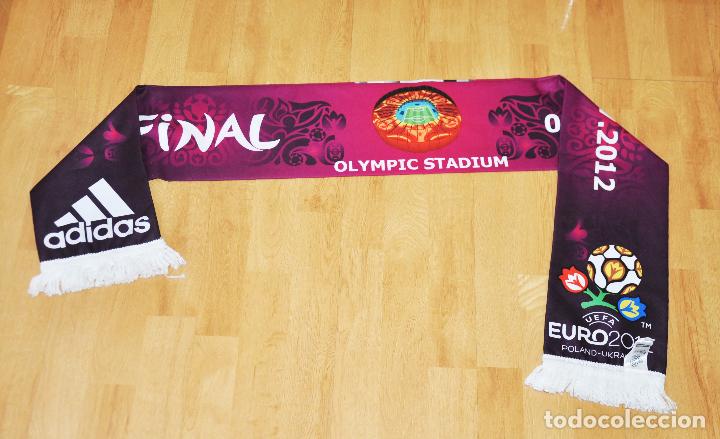 Coleccionismo deportivo: Bufanda euro 2012 .Ucrania .Final - Foto 1