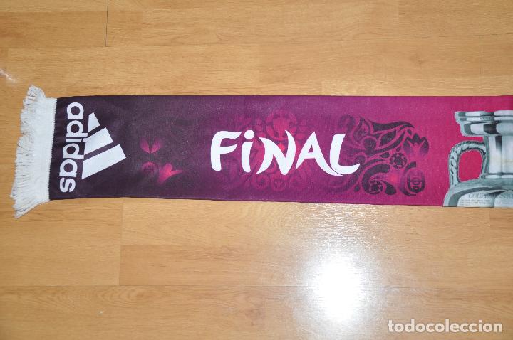 Coleccionismo deportivo: Bufanda euro 2012 .Ucrania .Final - Foto 5