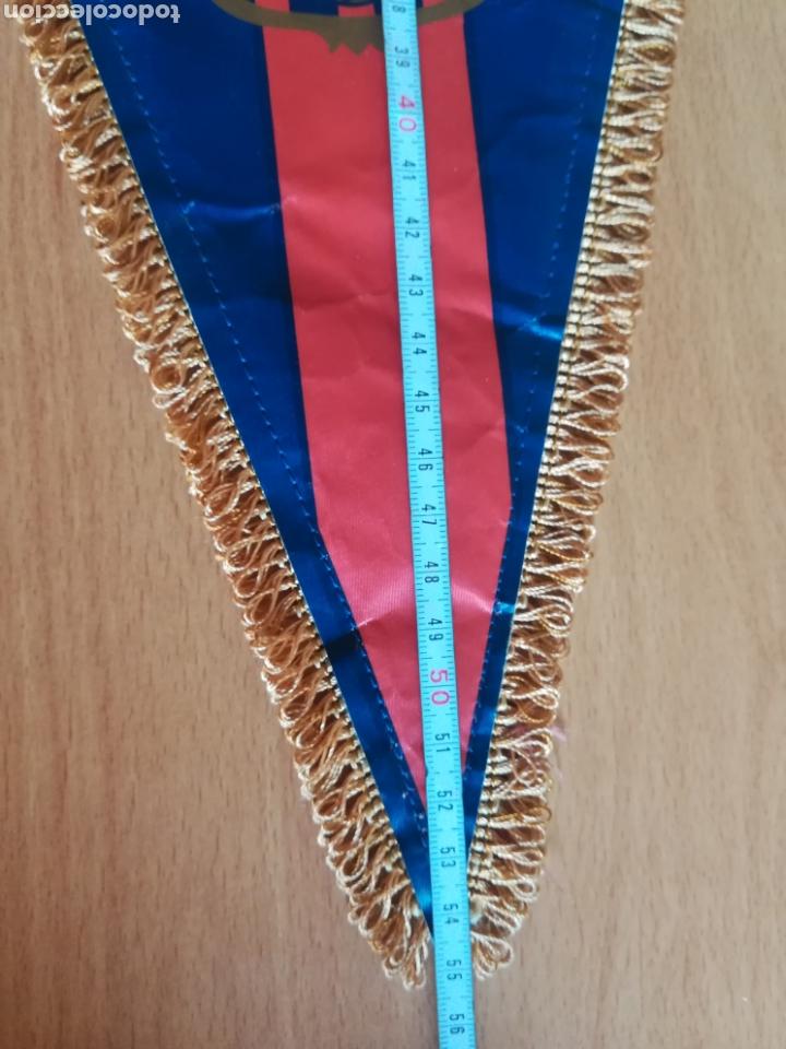 banderin c. de futbol barcelona. plastificado. - Comprar Banderas y