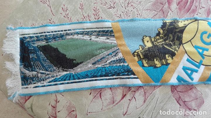 Coleccionismo deportivo: BUFANDA MALAGA CF - Foto 1