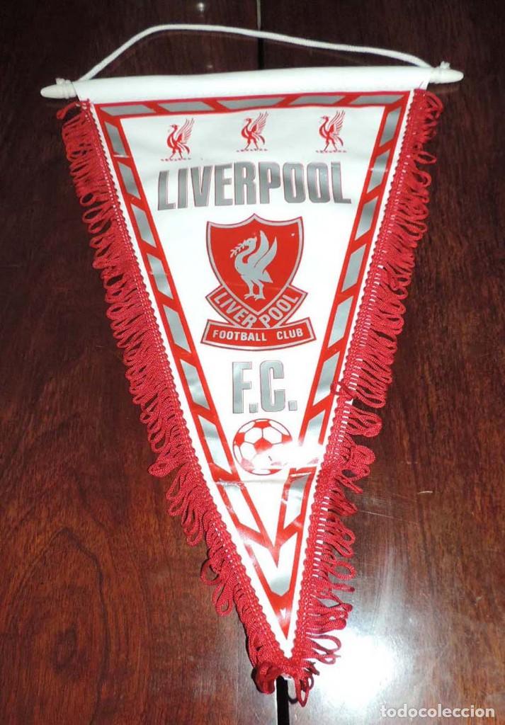 old pennant liverpool football club, measures 3 - Buy Football flags and  pennants on todocoleccion