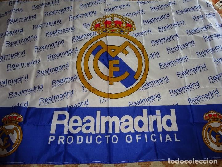 bandera real madrid (años 90) - Compra venta en todocoleccion