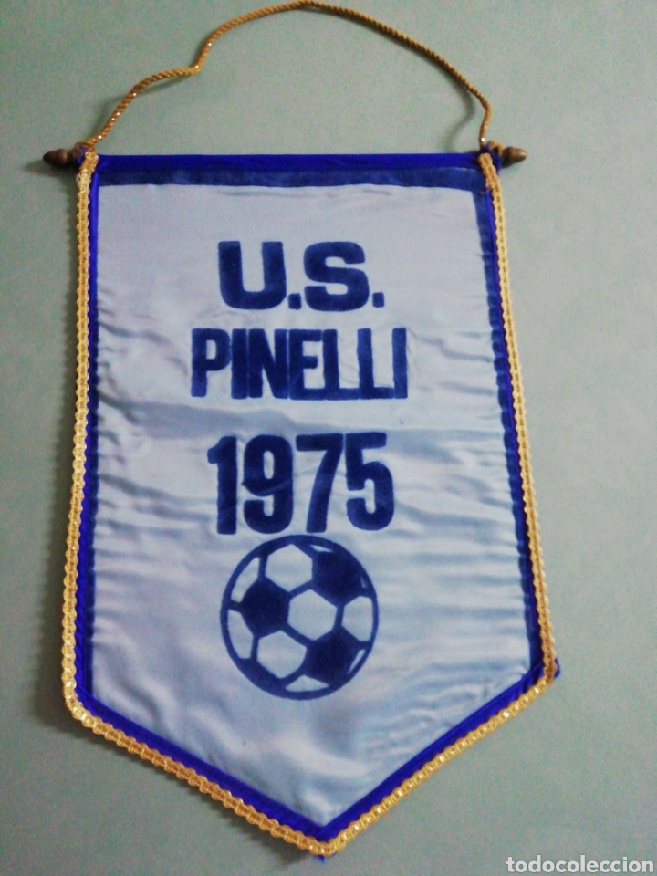 Coleccionismo deportivo: Banderin U. S. PINELLI de Italia - Foto 1