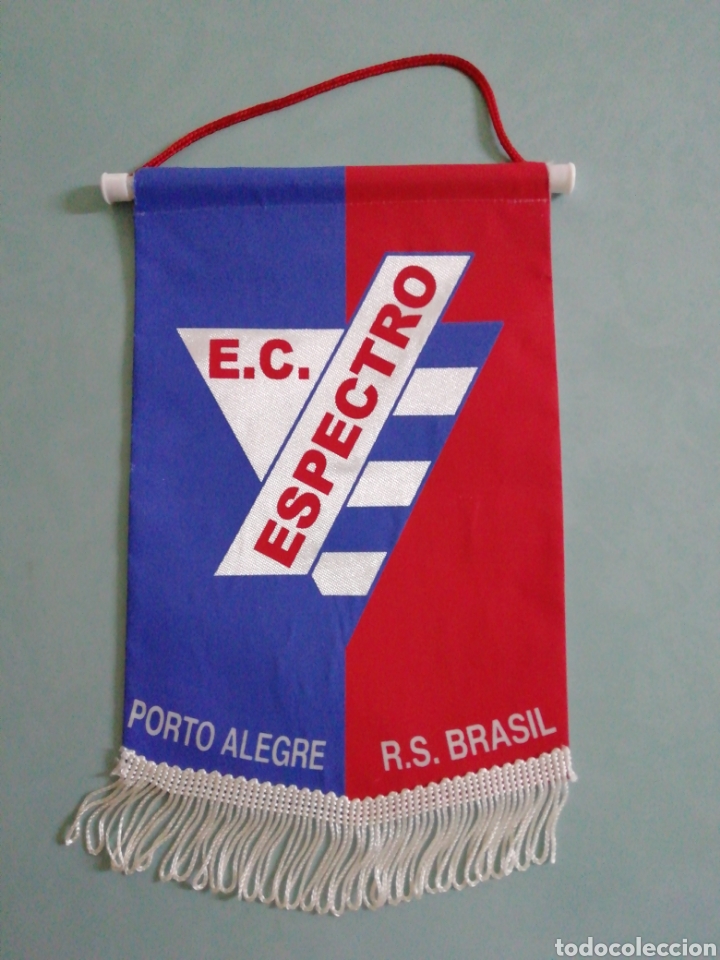 Coleccionismo deportivo: Banderin E. C. ESPECTRO de Brasil - Foto 1