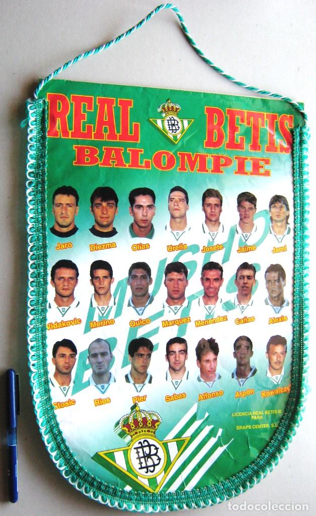 Fanion Vintage Real Betis, Banderin Football Espagnol Collection
