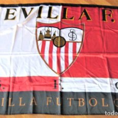 Coleccionismo deportivo: BANDERA FLAG SEVILLA FC ANDALUCIA CREO OFICIAL 142 X 99 NUEVA NEW 100 % FLAGGE DRAPEAU R9. Lote 219278662