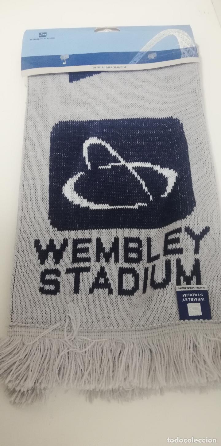 Coleccionismo deportivo: Bufanda WEMBLEY STADIUM - Oficial - Foto 3