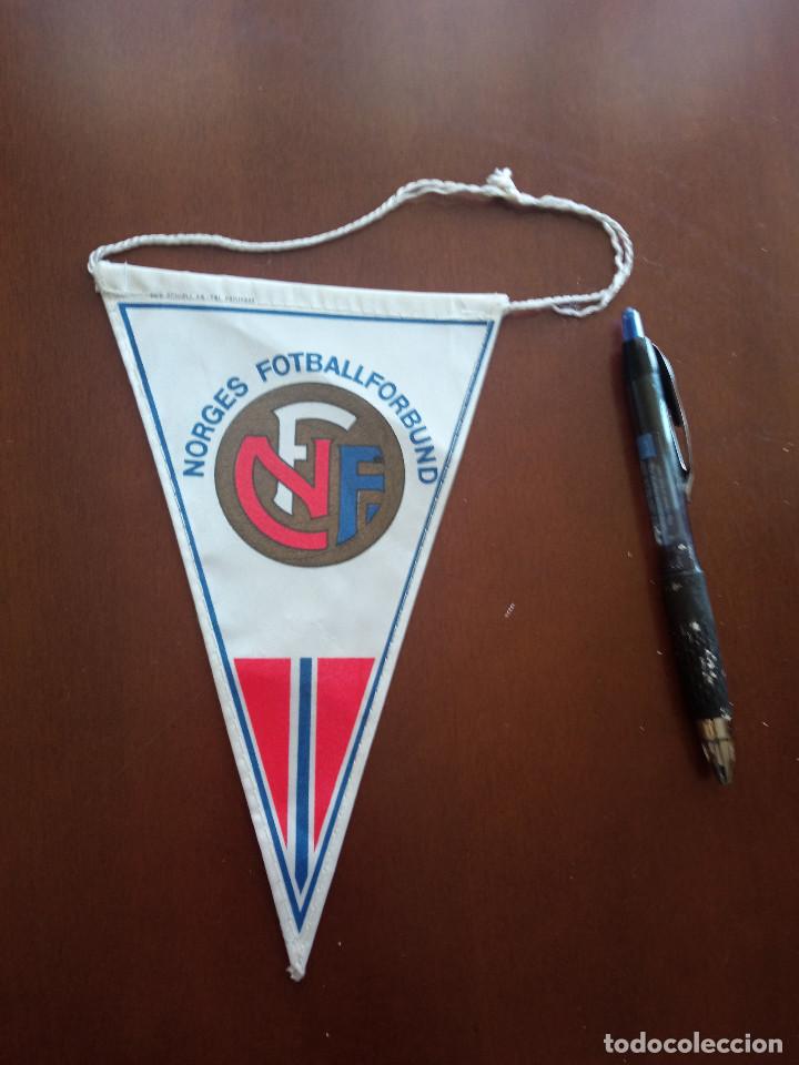 Norvege Norges fanion vintage football banderin pennant wimpel Norway