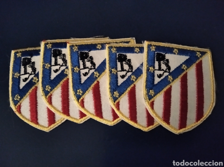Parches termoadhesivos atlético de madrid. años - Vendido en Subasta -  262317485