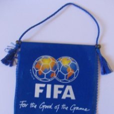 Coleccionismo deportivo: BANDERIN FIFA FOR THE GOOD OF THE GAME 1977