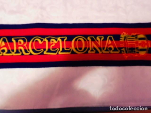 Coleccionismo deportivo: 1 bufanda del barca - Foto 2