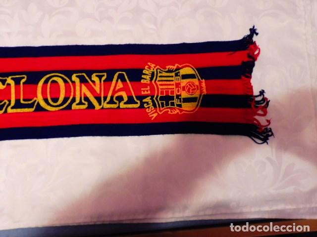 Coleccionismo deportivo: 1 bufanda del barca - Foto 3