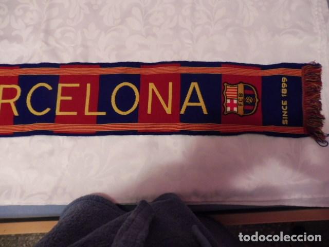 Coleccionismo deportivo: 1 bufanda del barca - Foto 2