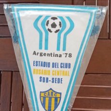 Coleccionismo deportivo: BANDERIN ” MUNDIAL ARGENTINA 78” SUB SEDE ROSARIO CENTRAL. Lote 335818433