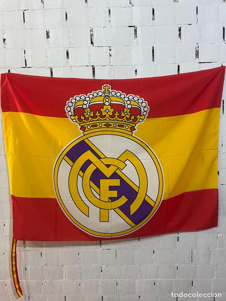 bandera flag real madrid 6 copas europa champio - Buy Football flags and  pennants on todocoleccion