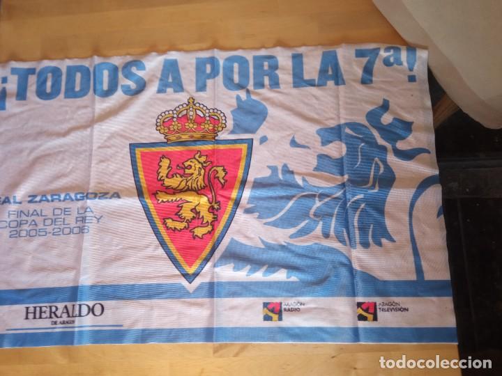 Real Zaragoza fanion vintage football banderin pennant liga
