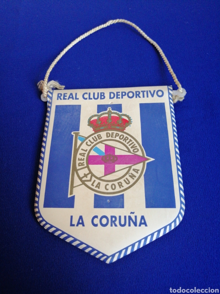 real club deportivo de la coruña banderin - Compra venta en todocoleccion