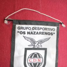 Colecionismo desportivo: BANDERINE FUTBOL GRUPO DESPORTIVO OS NAZARENOS PORTUGAL. Lote 374322379