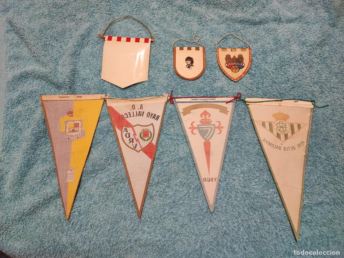 Coleccionismo deportivo: Lote de 7 banderines - Foto 3