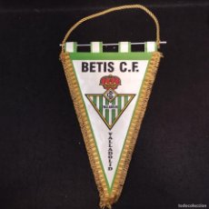 Coleccionismo deportivo: ANTIGUO BANDERIN - BETIS C. F. - BETIS CLUB DE FUTBOL - VALLADOLID - DEPORTIVO FUTBOL / CAA - 10